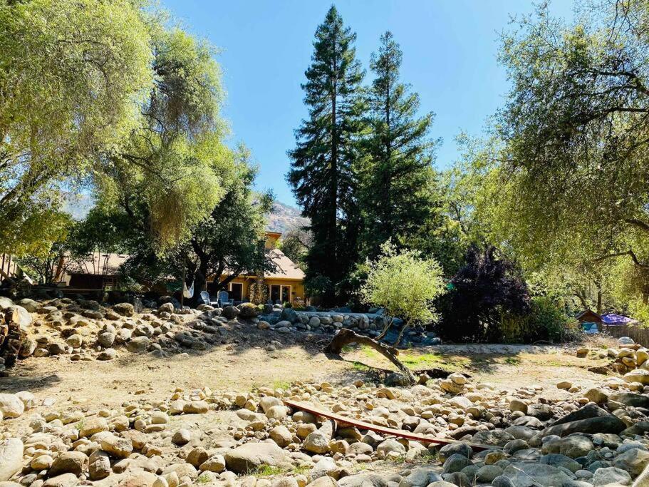 Sequoia Cabin By The River Three Rivers Exterior photo
